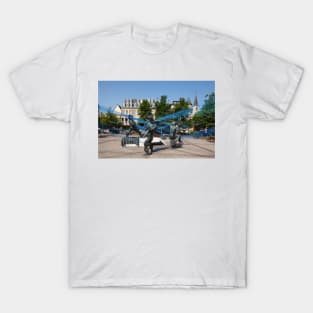 Luxembourg; City; Place; old town; Houses; Place du Theater T-Shirt